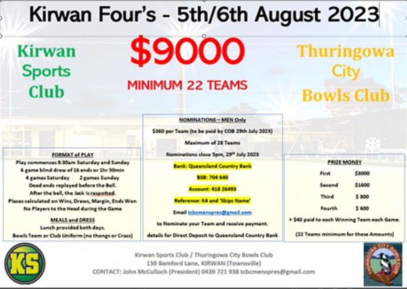 Thuringowa City Bowls Club